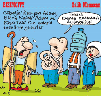 Salih MEMECAN’dan günün karikatürü